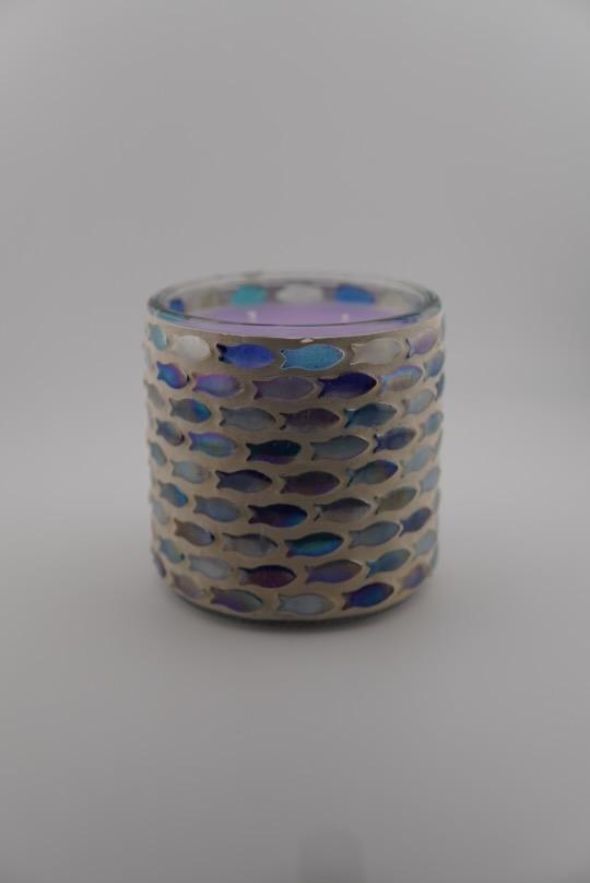 Fish Glass Candle